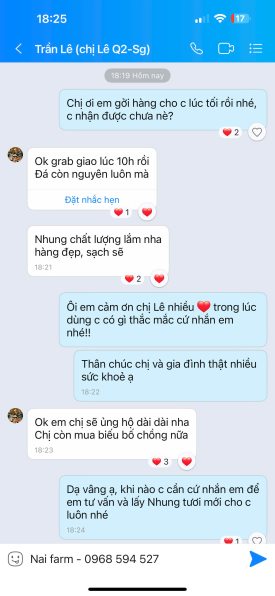 Phản hồi công dụng của nhung hươu nai 