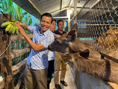 Album khách tham quan trang trại Nai Farm