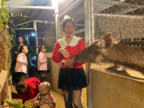 Album khách tham quan trang trại Nai Farm