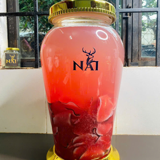 RƯỢU NHUNG NAI THÁI LÁT BÌNH THỦY TINH 